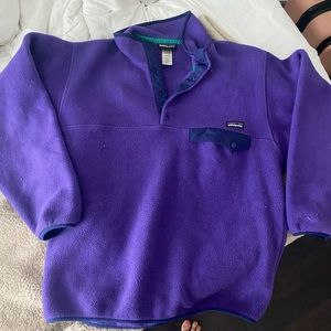 Men’s Purple Fleece Patagonia Jacket